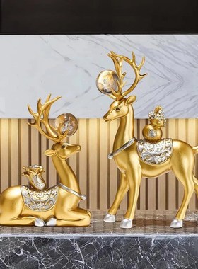 优选葫芦摆件新中式高档客厅w电视柜酒柜装饰品博古架创意摆设乔