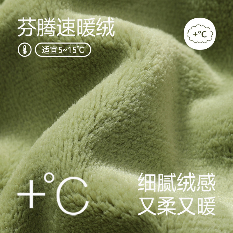 芬腾布朗熊珊瑚绒情侣睡衣秋冬女保暖法兰绒男士可外穿家居服套装,淘宝优惠券,粉丝福利购,淘宝优惠卷