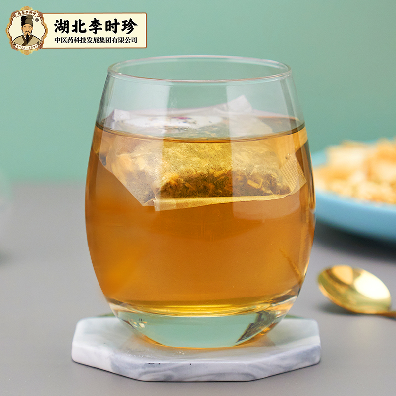 湖北李时珍蒲公英茶金银花茶组合独立小茶包百合罗汉果薄荷茉莉花