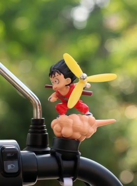 创意可爱饰品电动电瓶车自行车