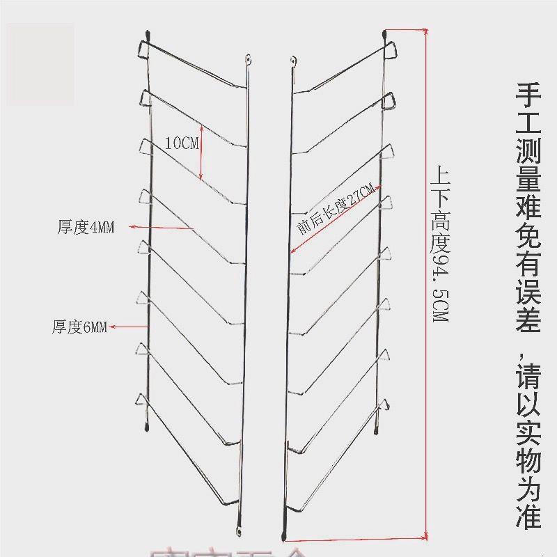 网红新柜色展示架高端五金橱柜砖左陈展架衣样块板门板瓷吊顶铝扣-图2