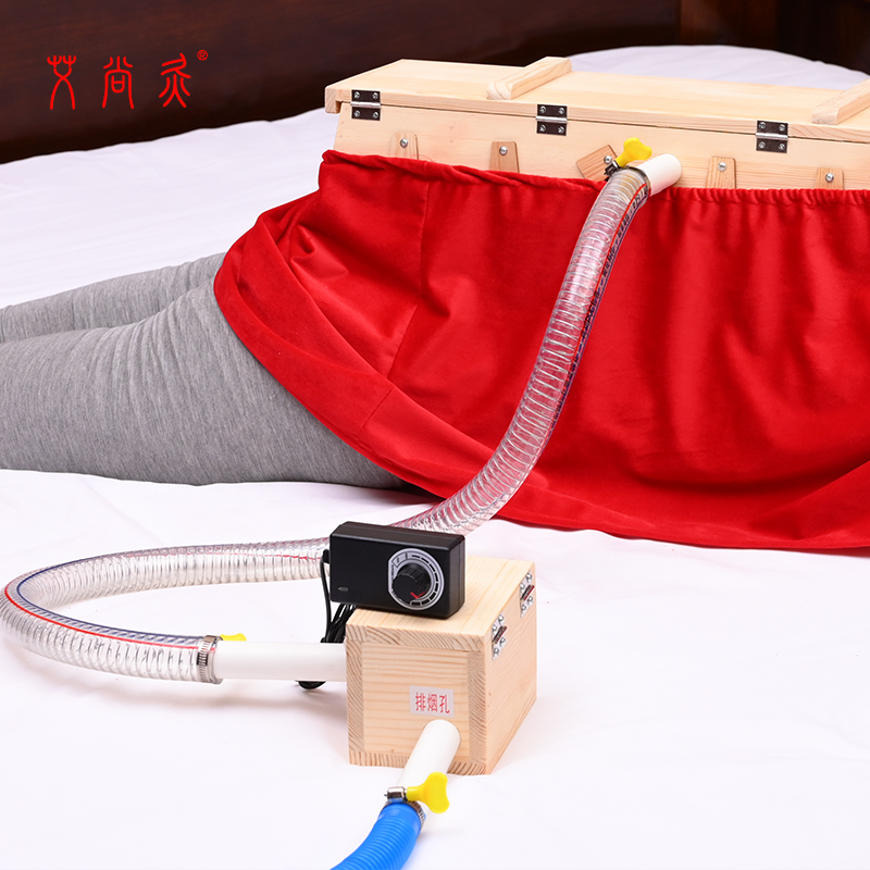 艾灸盒排烟器家用艾灸箱除烟神器吸烟机器具排烟风扇抽风机养生馆
