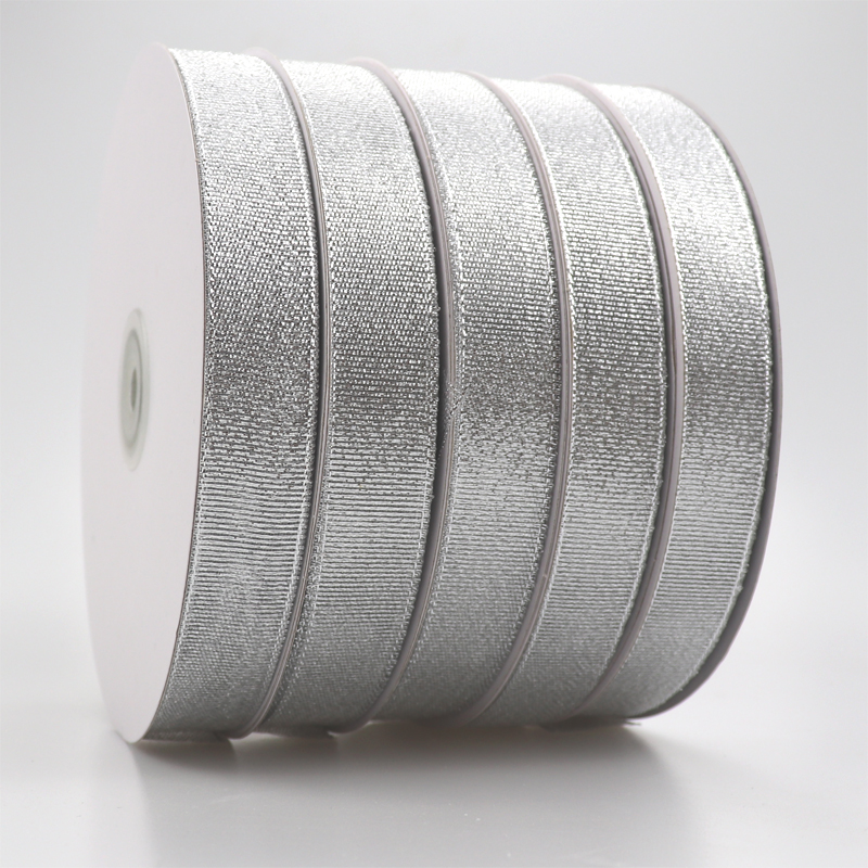 2cm金葱银葱蛋糕围边丝带烘焙打包绑带织带礼物包装带10卷装,淘宝优惠券,粉丝福利购,淘宝优惠卷