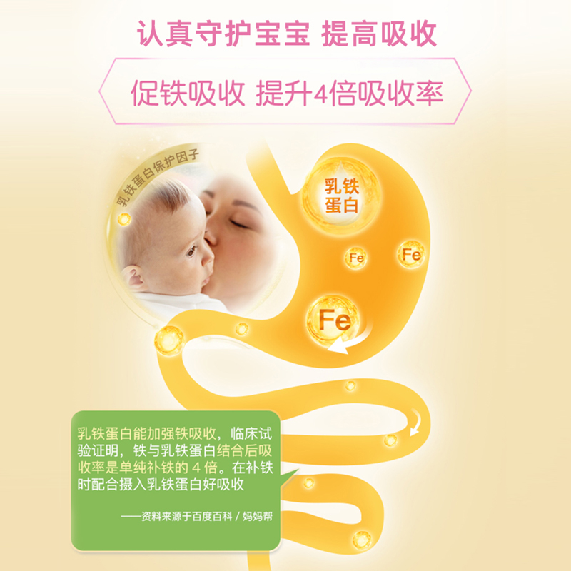 莱思纽卡婴儿童乳铁蛋白婴幼儿免疫力滴剂非免疫球蛋白粉官方正品