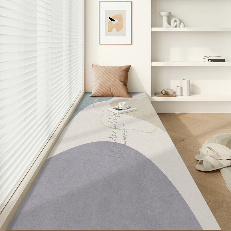 Small fresh bay window mat waterproof all seasons anti-slip