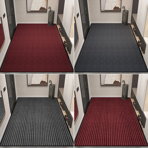 入户门地垫进门除尘耐脏防滑垫家用可擦免洗玄关地毯可裁剪脚垫 - 图2