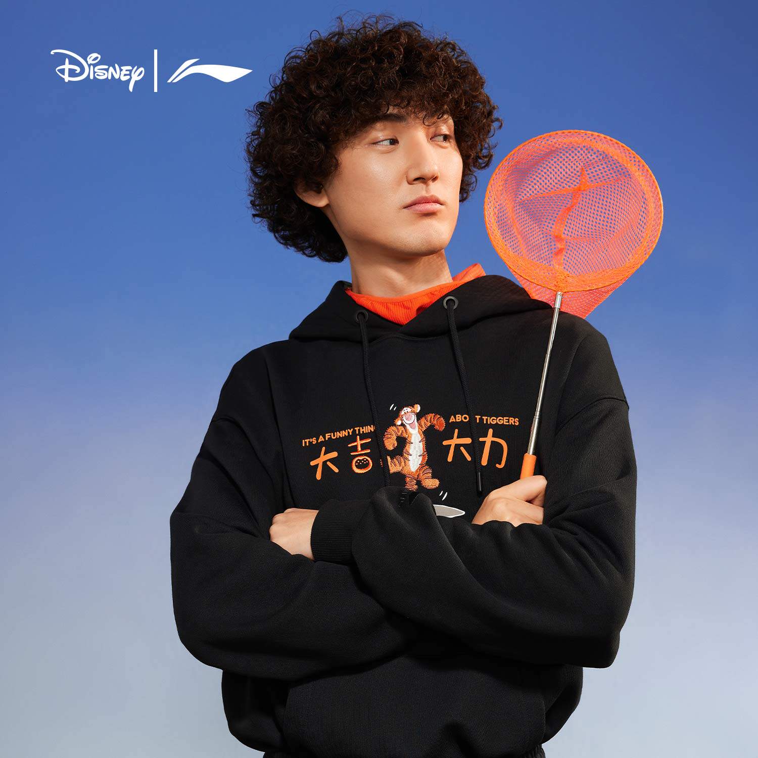 华晨宇同款李宁迪士尼系列运动服 中国李宁运动卫衣/套头衫