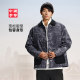 ຈີນ Li Ning lapel ຊຸດກິລາຝ້າຍສັ້ນ embroidered ຜູ້ຊາຍ