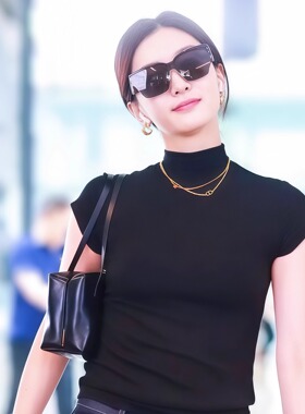 阿三江疏影同款猪鼻子叠戴项链