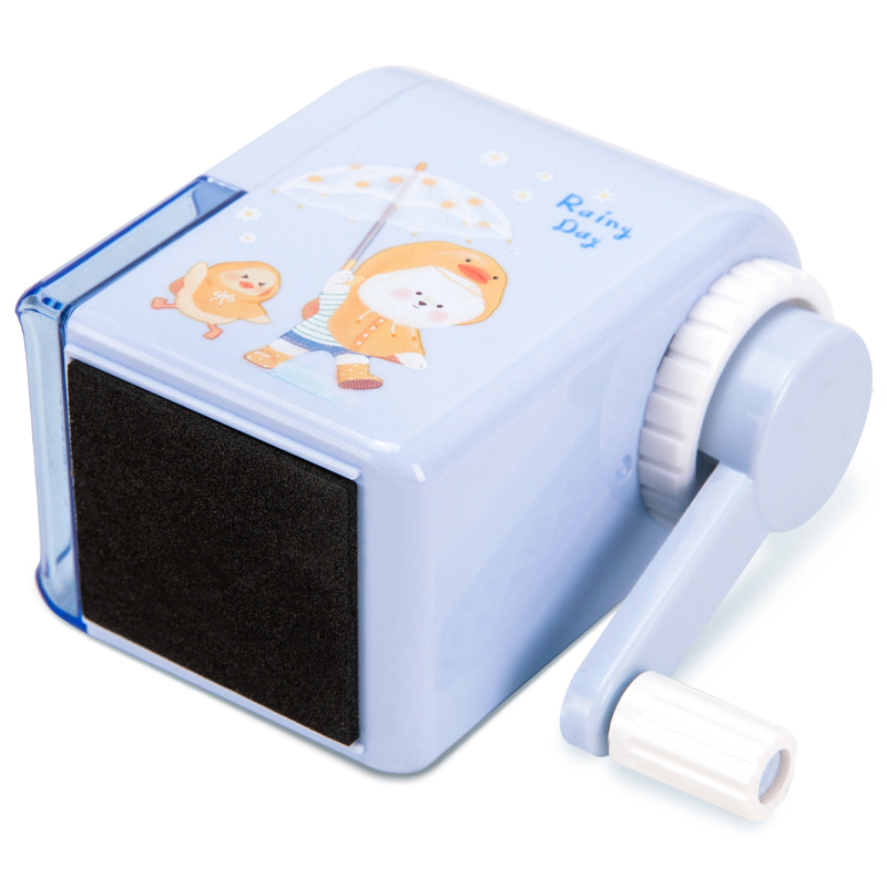 Deli stationery pen sharpener manual children student cartoon