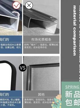Wall hanging / landing Full-length mirror Cosmetic mirror