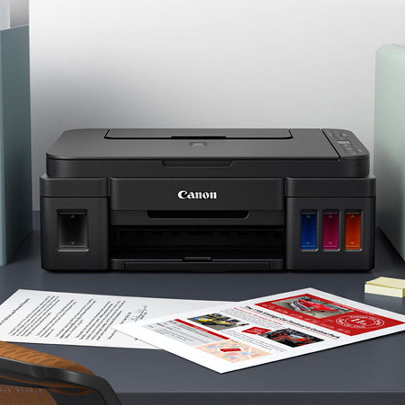 canon g3810家庭学生作业a4打印机 佳能聚纳墨仓式多功能一体机