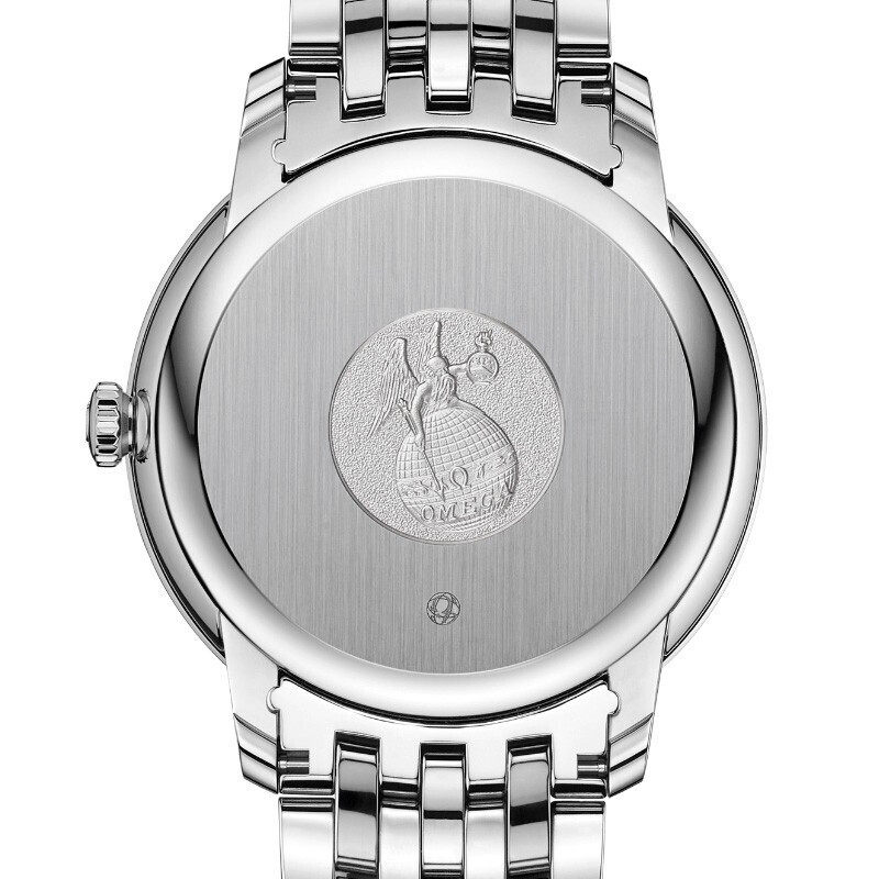 新款欧米茄碟飞黑盘商务机械男表 运洪金海外瑞士腕表