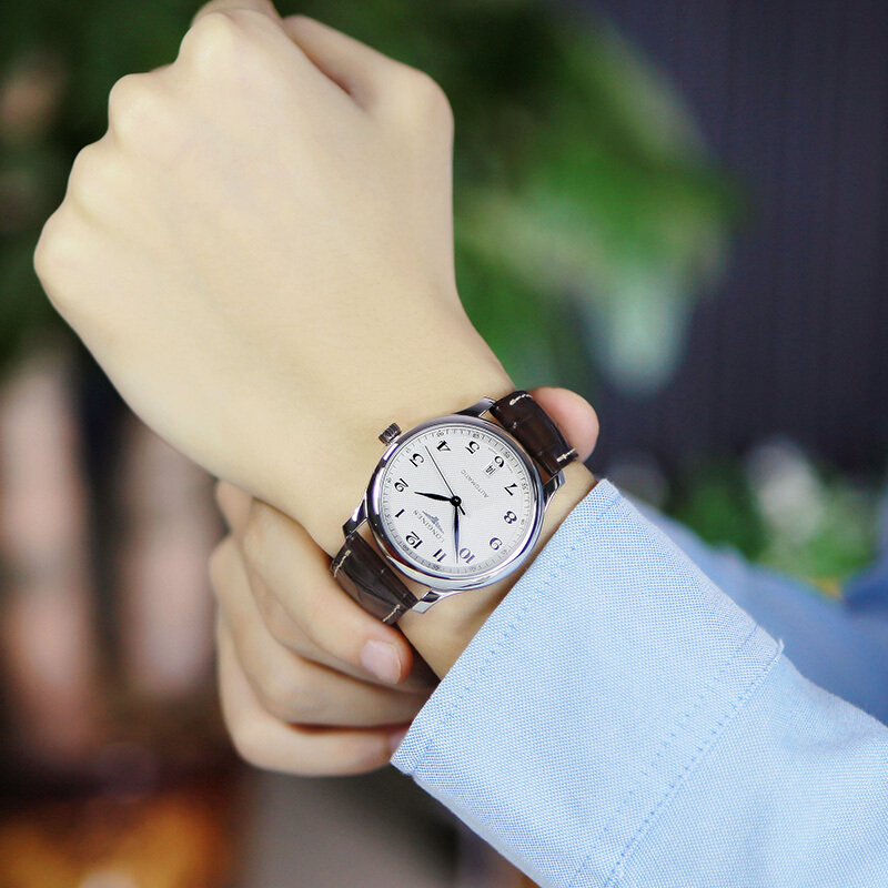 Longines浪琴正品手表男 名匠系列全自动机械男表L2.793.4.78.3 - 图0