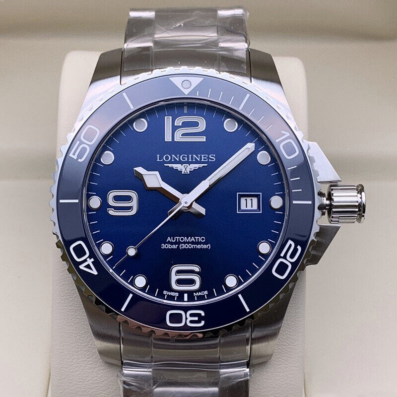 longines浪琴正品男新款康卡斯男表 运洪金海外瑞士腕表