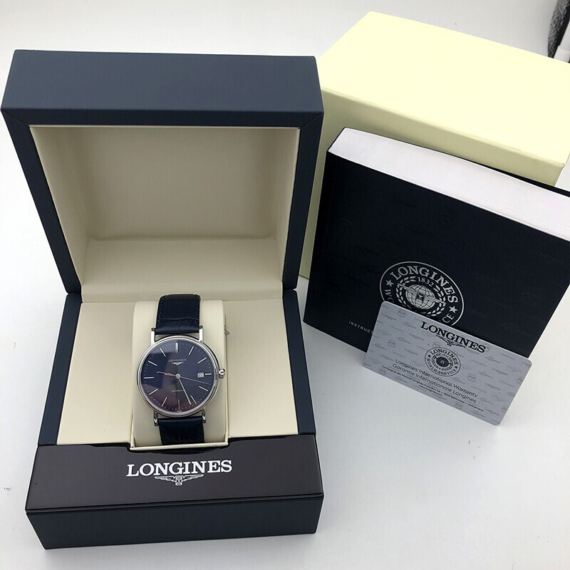 longines浪琴正品男士瑰丽机械表 运洪金海外瑞士腕表
