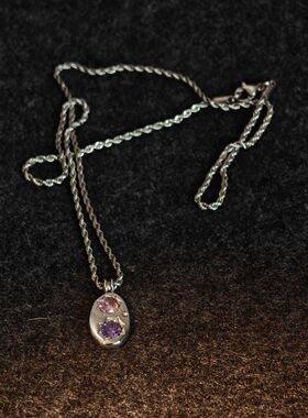 【双子星】【发财星】小众百搭艺术感不掉色项链高级感潮流气质