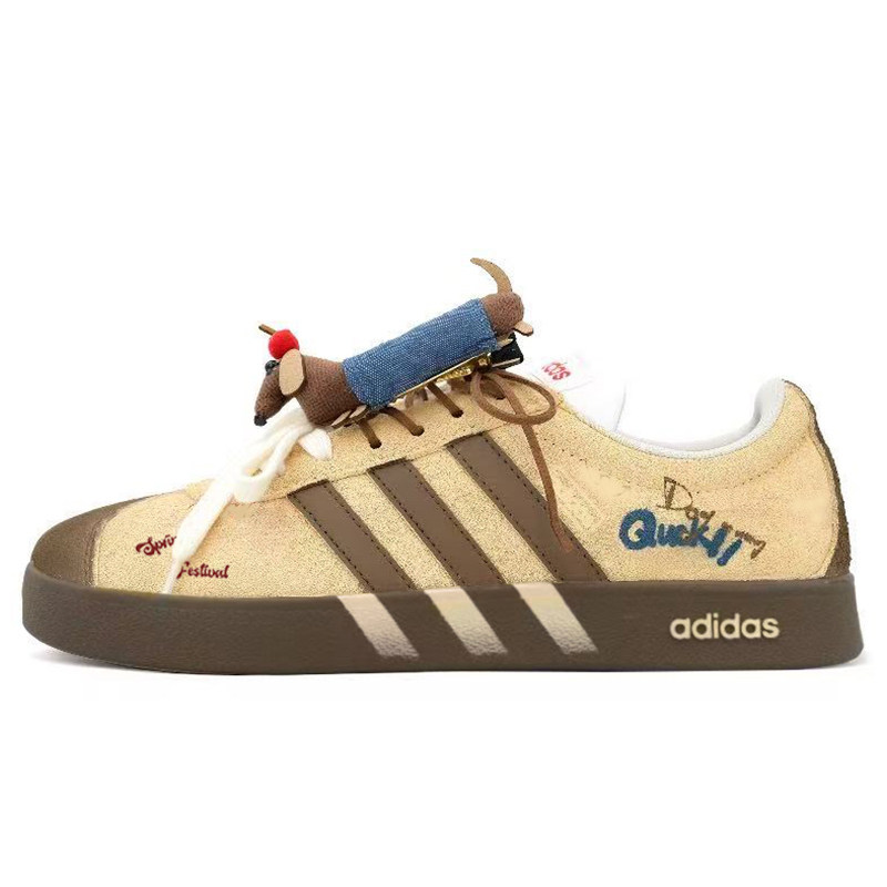 Adidas neo VL 遛遛腊肠狗潮流时尚低帮百搭休闲板鞋男女鞋定制鞋,淘宝优惠券,粉丝福利购,淘宝优惠卷