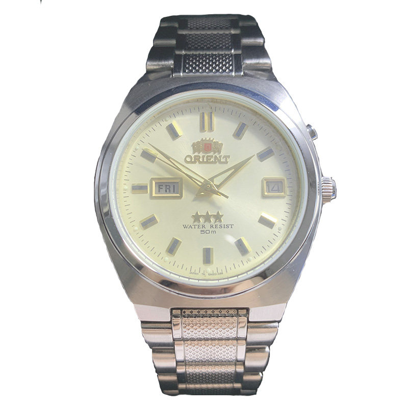 东方双狮全自动机械男经典怀旧手表 上海diamond手表国产腕表