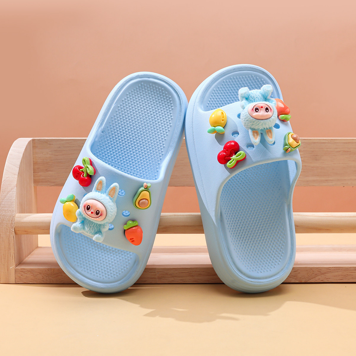 labubu拉布布儿童拖鞋女童夏季新款防滑室内家居大童宝宝女孩凉拖,淘宝优惠券,粉丝福利购,淘宝优惠卷