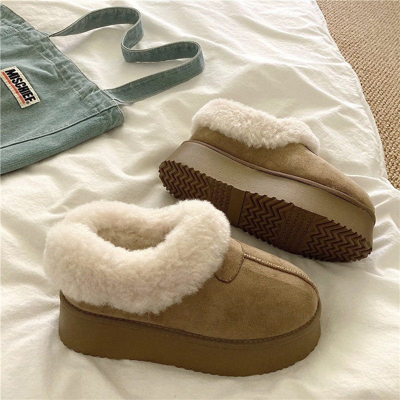 踩屎感棉拖鞋女款冬季2025新款厚底包跟保暖加绒毛毛棉鞋女士外穿,淘宝优惠券,粉丝福利购,淘宝优惠卷