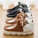 Husky Cotton Slippers Men's Winter Indoor Home Use 2025 New Cute Plush Cotton Slippers Men's Winter Men's Model