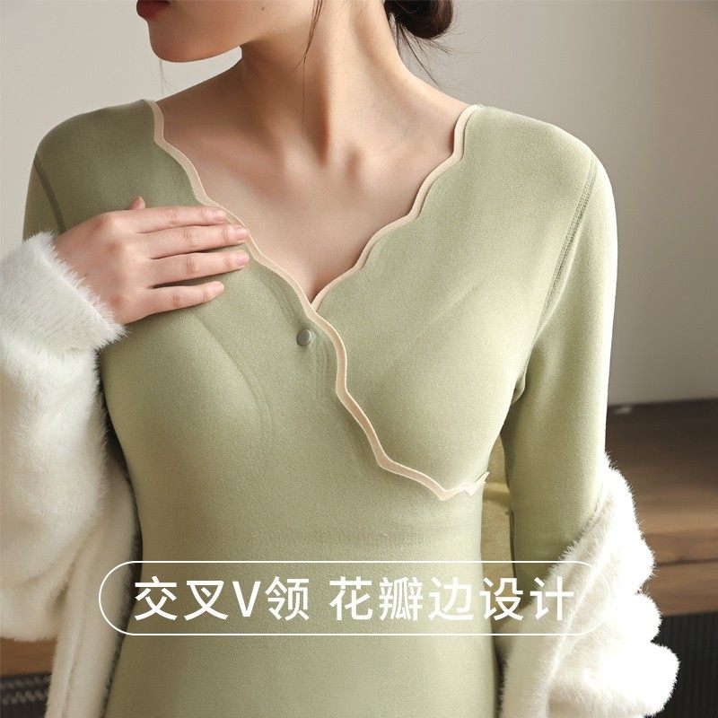 曼娜莎秋冬款孕妇保暖内衣免穿文胸产后哺乳打底保暖孕妇哺乳套装,淘宝优惠券,粉丝福利购,淘宝优惠卷