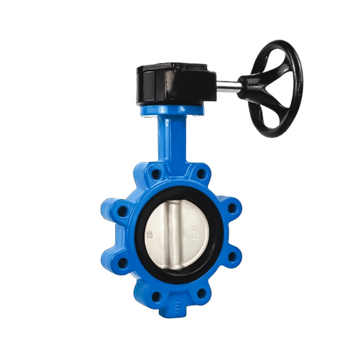 涡轮型凸耳蝶阀LT手动阀D371X-16Q/P分边固定带螺纹孔安装阀简易 - 图3