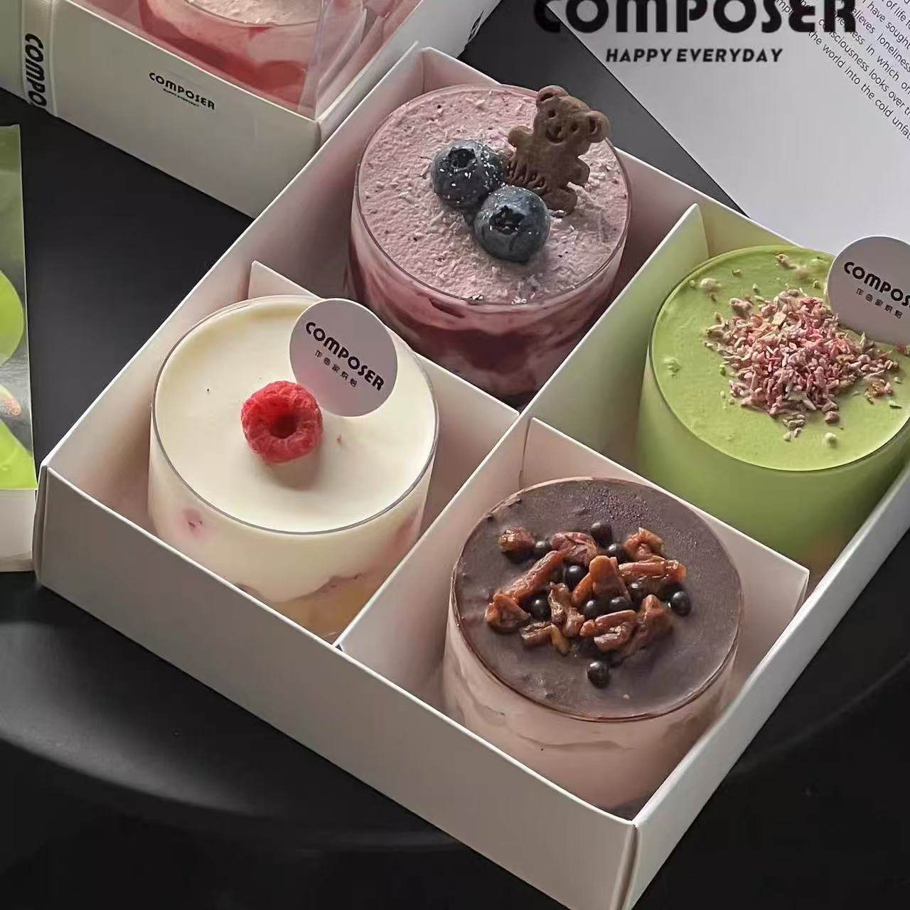 46宫格女神节春游野餐盒外带打包盒下午茶甜品盒子烘焙蛋糕包装盒,淘宝优惠券,粉丝福利购,淘宝优惠卷