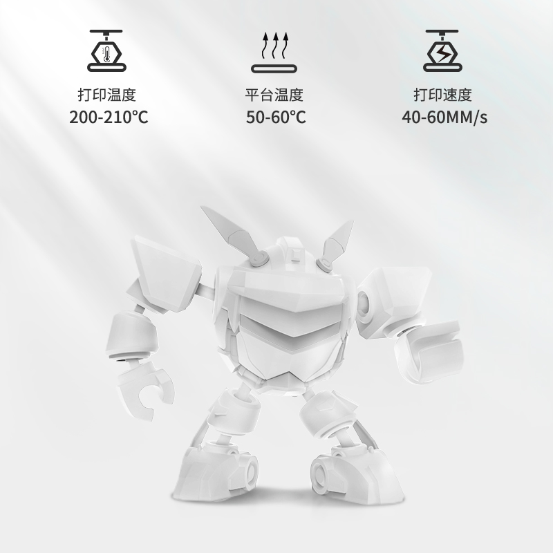 三绿SUNLU 3D打印耗材PLA 基础色环保高速打印适用创想智能派elegoo拓竹3D打印机 FDM 1kg线径1.75mm整齐排线