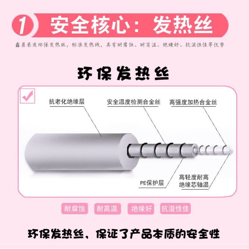 头发护理女家用发膜蒸发染发加热帽 嘀咕母婴焗油帽/蒸汽护发帽/护发仪