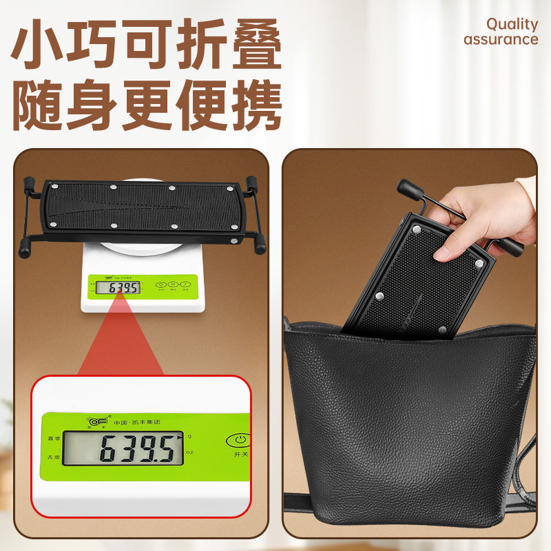 PTNOKA脚凳脚踏板古典民谣木吉他脚蹬便携可折叠防滑踩脚凳子脚垫,淘宝优惠券,粉丝福利购,淘宝优惠卷