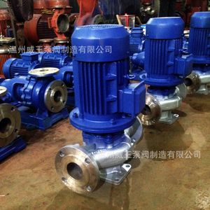 温州威王泵阀制造有限公司耐腐蚀不锈钢管道离心泵售后无理由包退