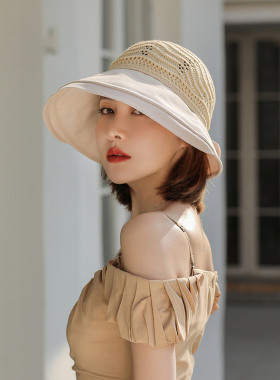 空顶帽韩版女夏天镂空