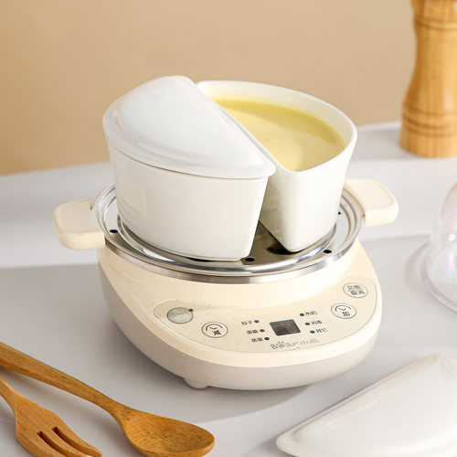 蒸蛋碗陶瓷蒸碗家用蒸蛋羹专用碗蒸锅蒸蛋器蒸蛋羹碗半圆碗蒸蛋器 - 图0