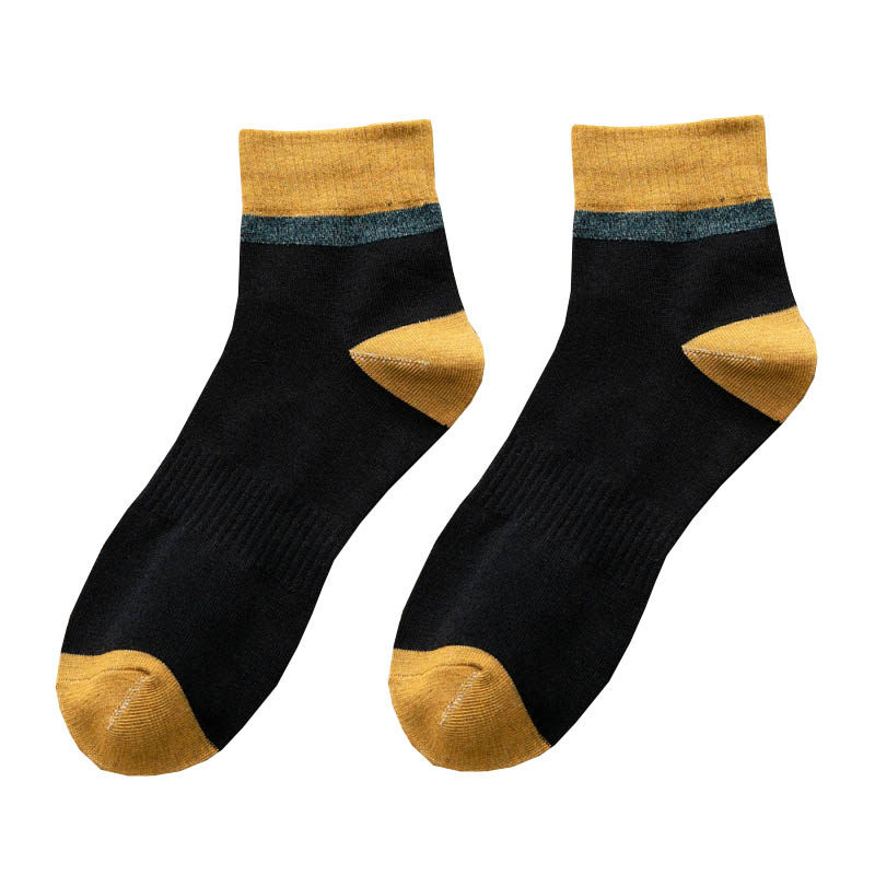 潮流男士秋冬吸汗透气百搭中筒袜 曲夫人短袜/打底袜/丝袜/美腿袜