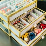 Косметическая коробка для хранения ins treewood настольное хранение