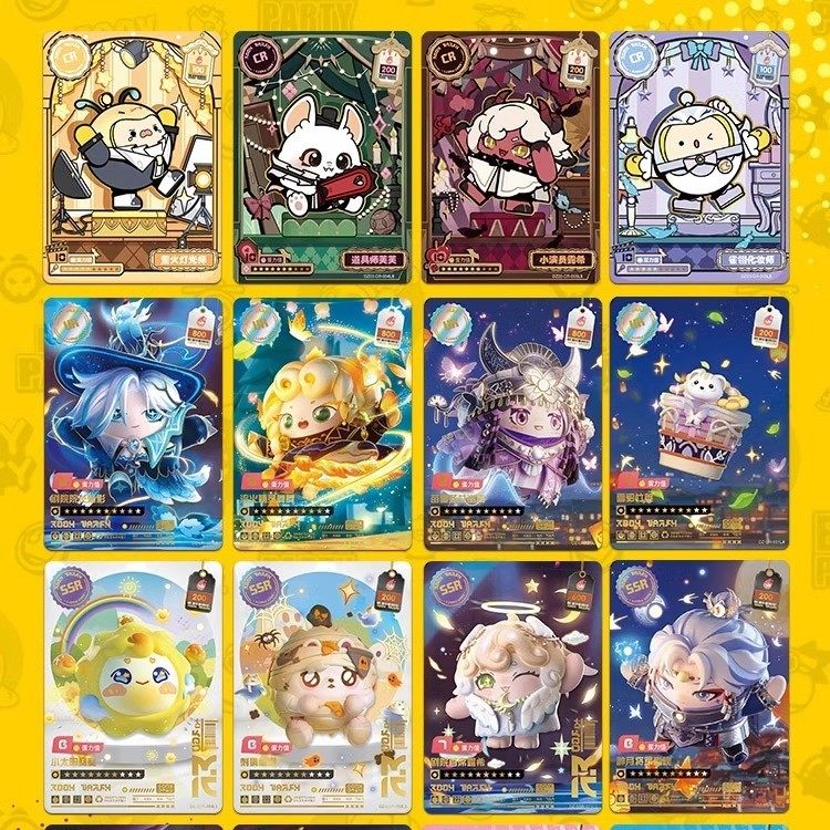 卡游蛋仔派对卡片潮流包第三弹一整盒官方正版卡牌卡包盲盒cr小卡,淘宝优惠券,粉丝福利购,淘宝优惠卷