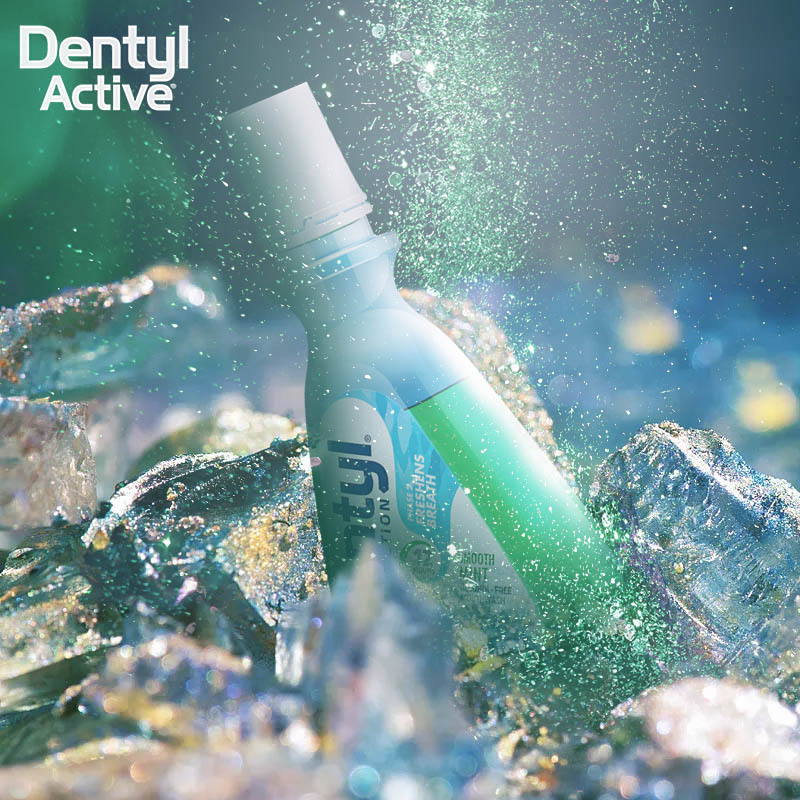 dentylactive旗舰店dentyl active邓特艾克漱口水去牙渍抗菌护齿温和薄荷100ml1