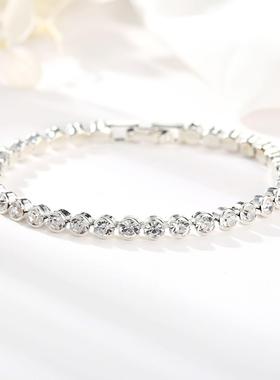 Temperament Single Row Bracelet Crystal Simple hand chain