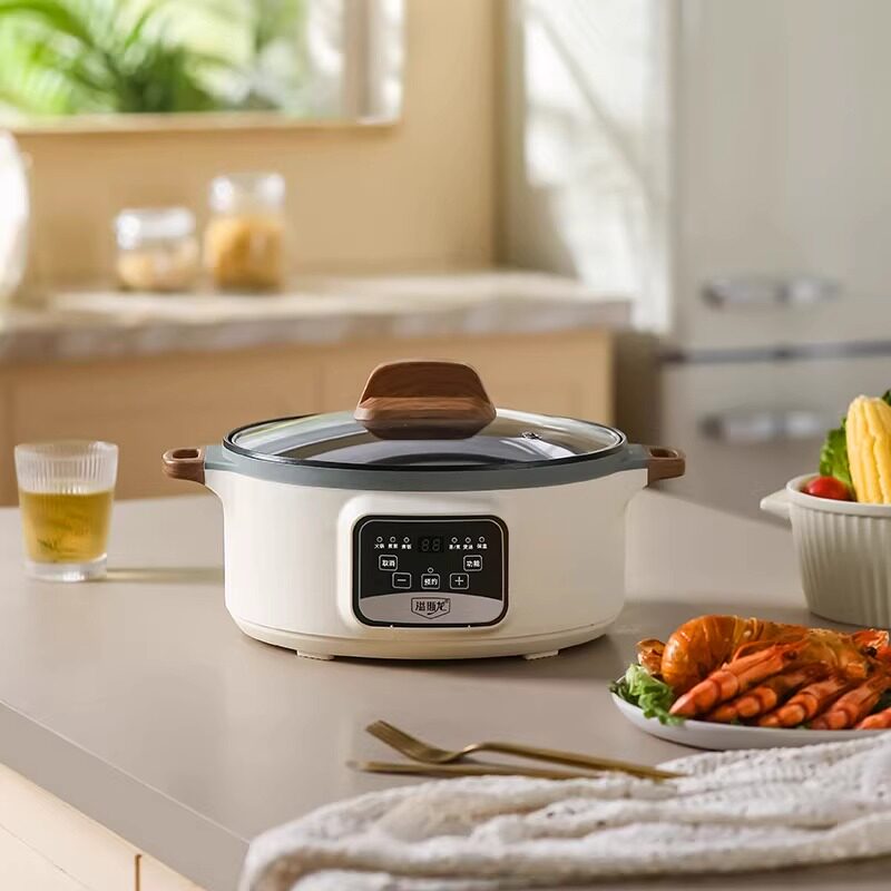 电煮锅宿舍学生锅家用小电锅多功能电炒菜炒锅一体煮面锅电热火锅,淘宝优惠券,粉丝福利购,淘宝优惠卷