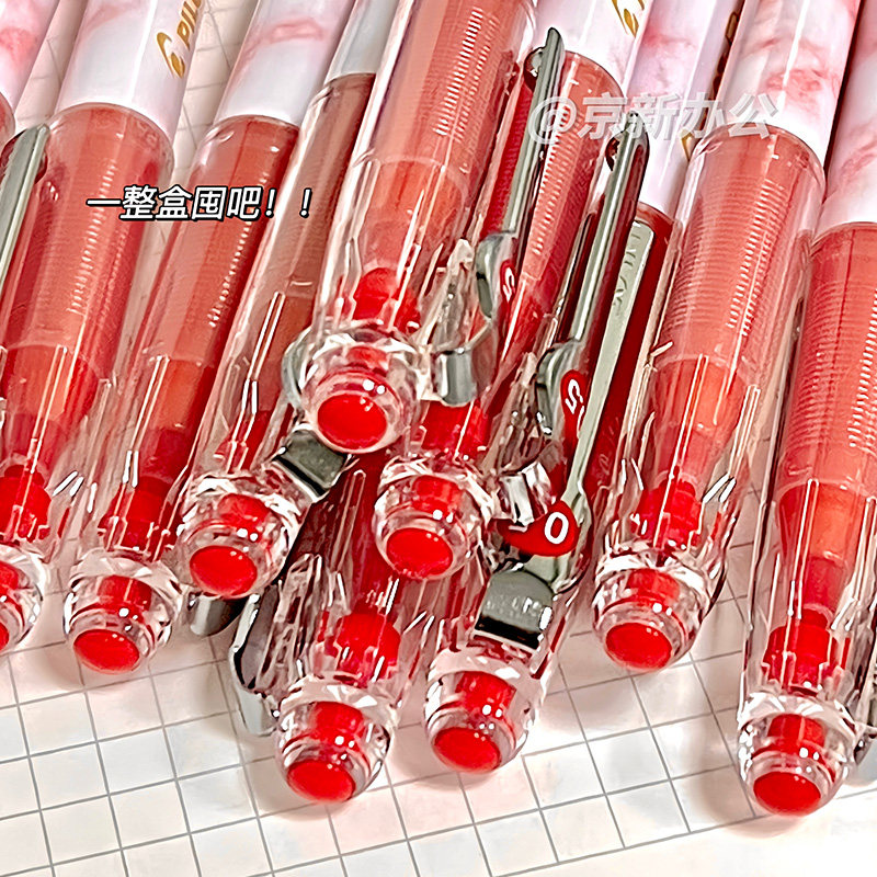 【新品】日本PILOT百乐笔P500金标中性笔针管考试水笔签字笔大理石纹理大容量针管日系学生刷题笔记高颜值笔 - 图3