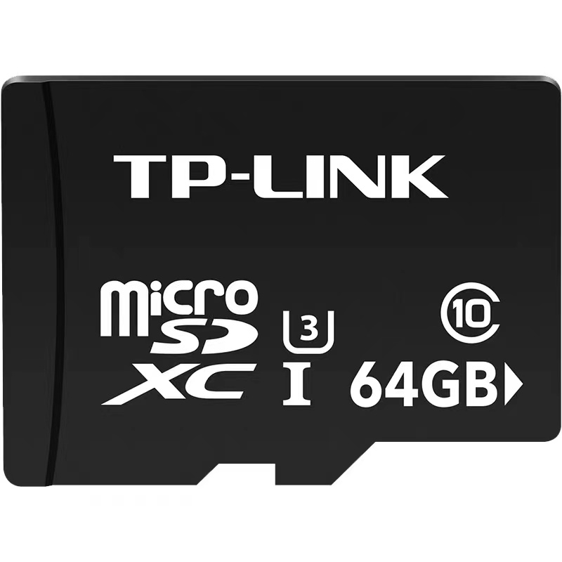 水星TP-LINK 128G内存卡Micro SD卡监控摄像头手机通用高速TF卡存储卡32G64G256G 安防监控Class10高速闪存卡