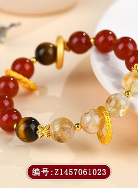 2025新中式爆款哪吒手链高级感气质百搭时尚轻奢优雅乾坤圈手串D-