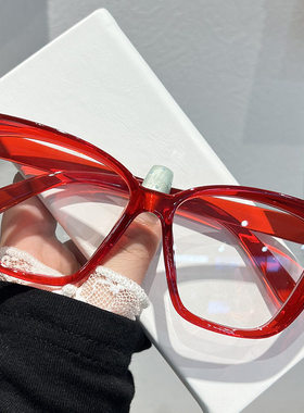 新款时尚欧美猫眼百搭太阳镜高级大框眼镜爆款墨镜