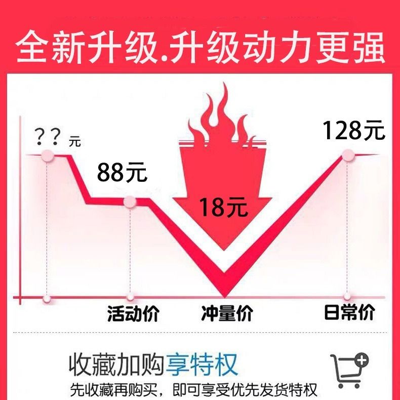 原装正品新品冲量剃须刀电动刮胡刀充电式便携胡须刀双头刀头水洗