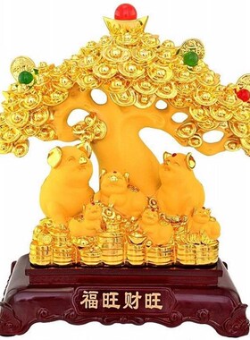招财发财树摇钱树开业礼品摆件工艺品大号公司店铺饭店开业送礼物