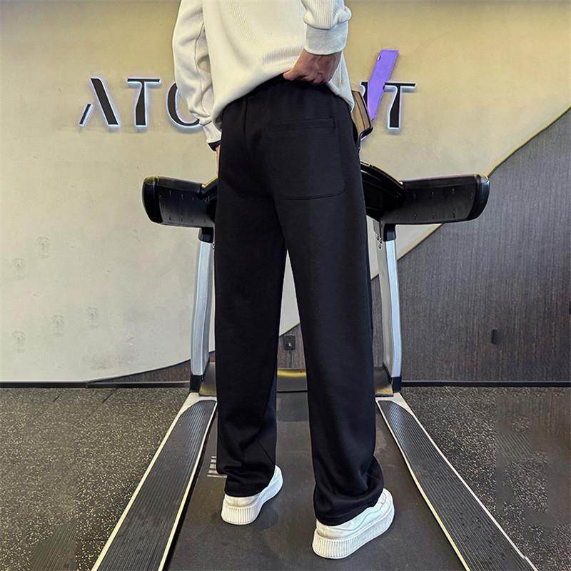 潮牌重磅直筒卫裤男秋冬季加厚阔腿运动裤宽松高级感痞帅休闲裤子,淘宝优惠券,粉丝福利购,淘宝优惠卷