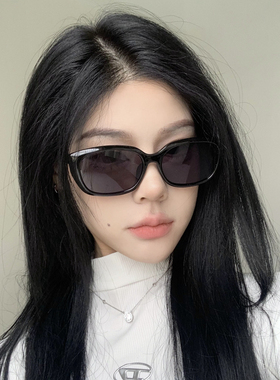 复古欧美风方形太阳眼镜防紫外线