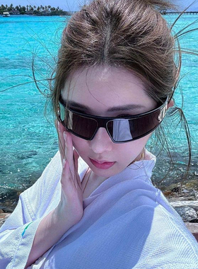网红发箍墨镜2025新款欧美辣妹风
